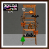 Halloween - Orange Rustic Ladder