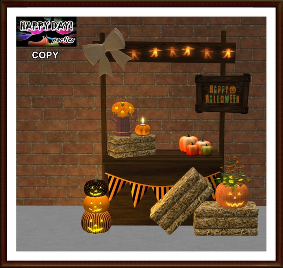 Halloween - Pumpkins Stand