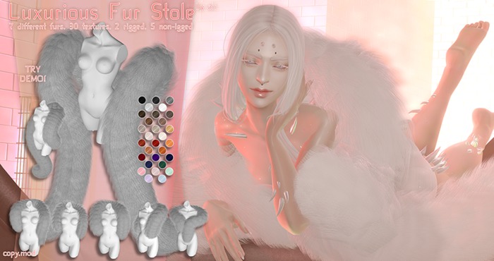 + Luxurious Fur Stole + {aii}