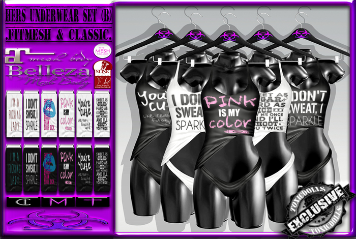 [TD] Hers UnderWear Set [B]