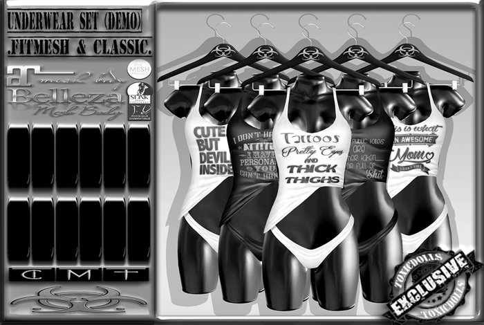 [TD] UnderWear Set [DEMO]