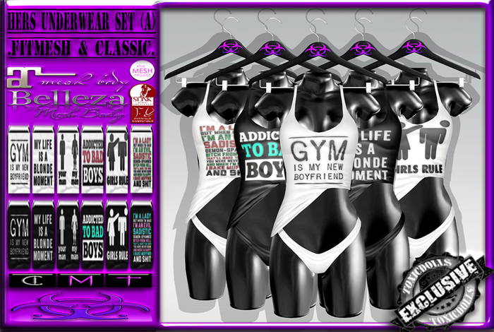 [TD] Hers UnderWear Set [A]