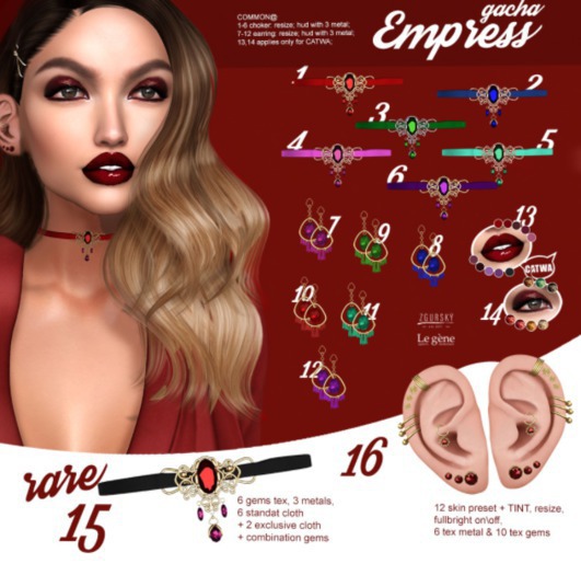 :Lg:+.Z Empery Gacha  #15 RARE