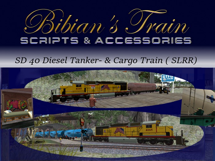 Diesel Tanker Car Train  SLRR