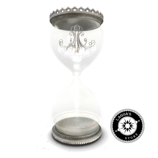 fish / hourglass (white) 15Li RARE (BOXED)