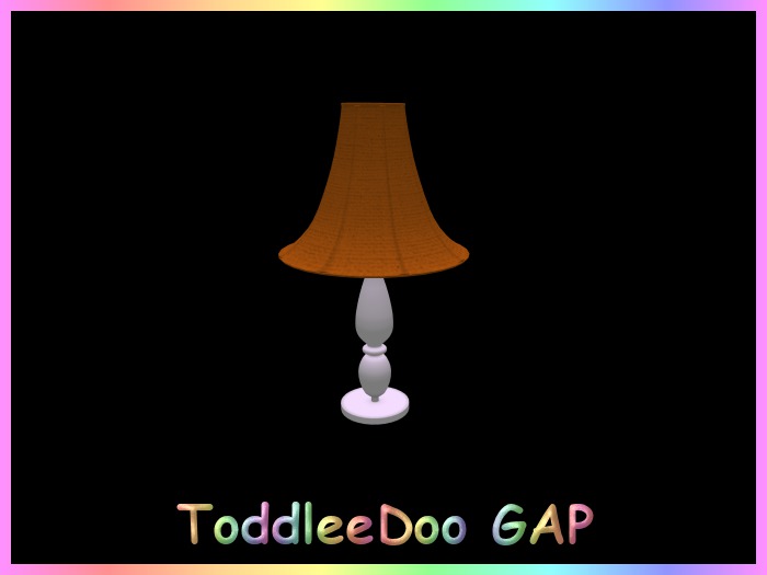 JUNGLE BABIES - MESH RUST LINEN TABLE LAMP