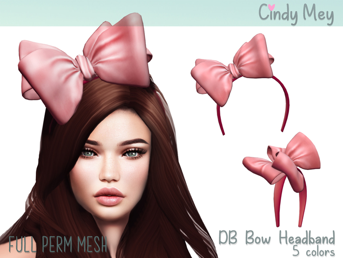 A9 CM DB Bow Headband