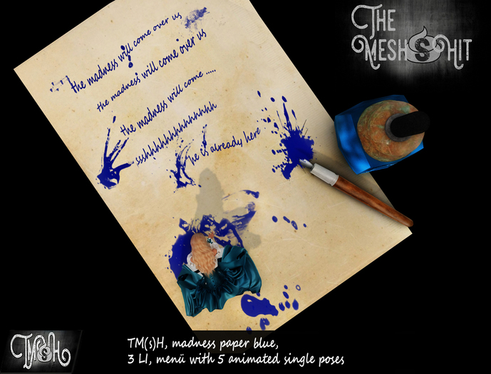 TM(s)H, madness paper blue