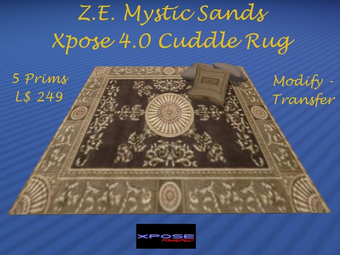 Z.E. Mystic Sands Cuddle Rug Xpose 4.0