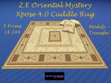 Z.E. Oriental Mystery Cuddle Rug Xpose 4.0
