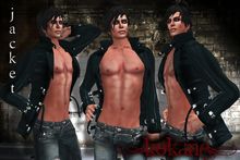 *SPECIAL PROMO* ONLY  99 L$ =Kokane= Jacket blue                         (Limited Quantities Available)