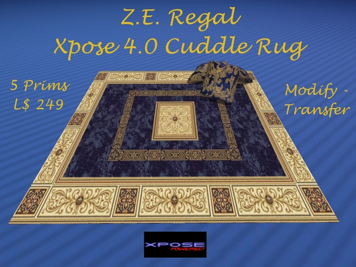 Z.E. Regal Cuddle Rug Xpose 4.0