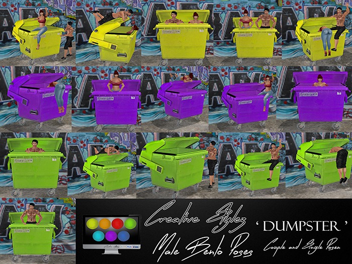 Creative Stylez - Dumpster Single + Couple Poses