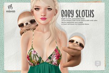 MishMish - Baby Sloths - Dark [Boxed] (attach)