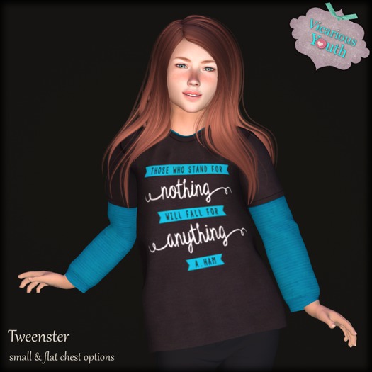 {V*Y} T- Double Shirt - Those Who Stand For Nothing