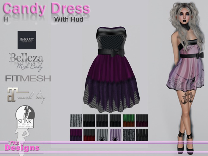 Candy Dress With Hud H