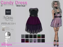 Candy Dress With Hud H