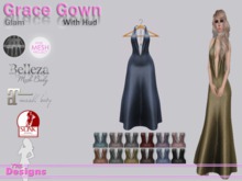 Grace Gown With Hud Glam