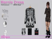 Marnie Dress With Hud Halloween