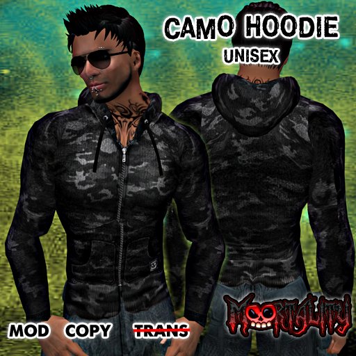 ::MORTALITY:: CAMO HOODIE