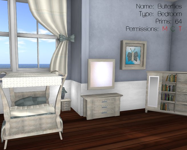 Tiny Spaces - Butterfly Bedroom