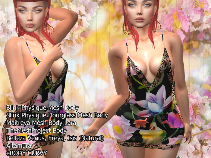 MESH MINI OPEN DRESS