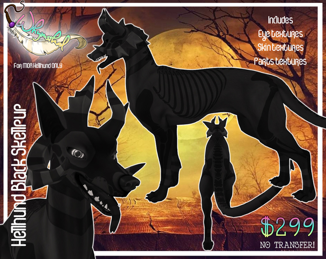::Whymsikal:: - Hellhund - Black Skellpup