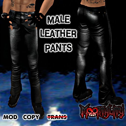 ::MORTALITY:: LEATHER PANTS M