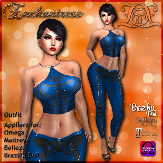 ![Enchantress] Rory Outfit Blue