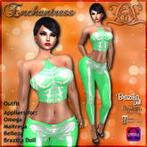 ![Enchantress] Rory Outfit Green