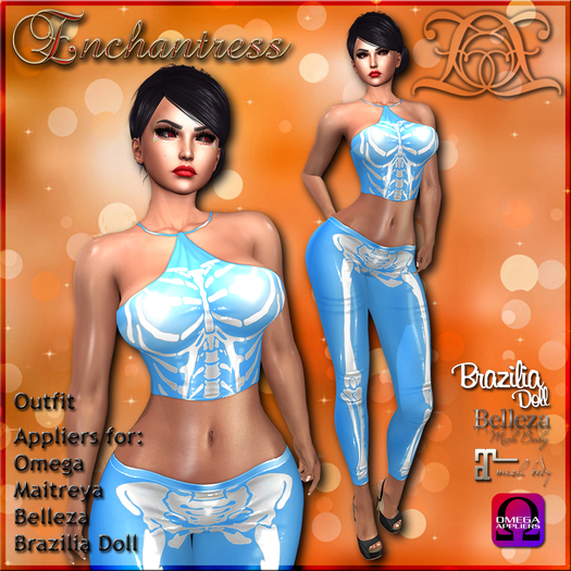 ![Enchantress] Rory Outfit Light Blue