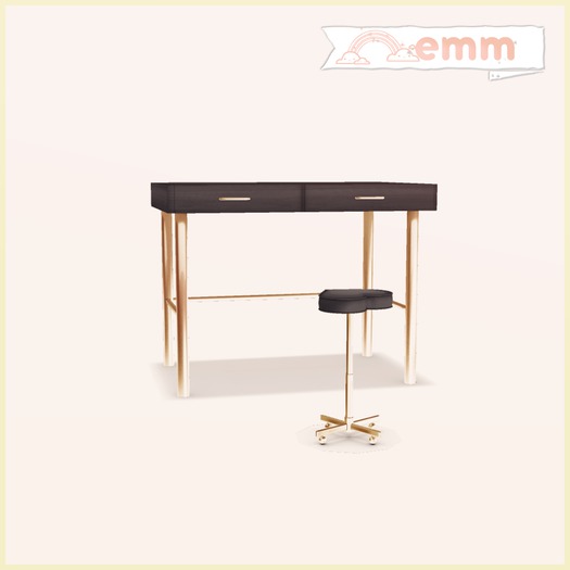 *. emm { alvie black desk set }