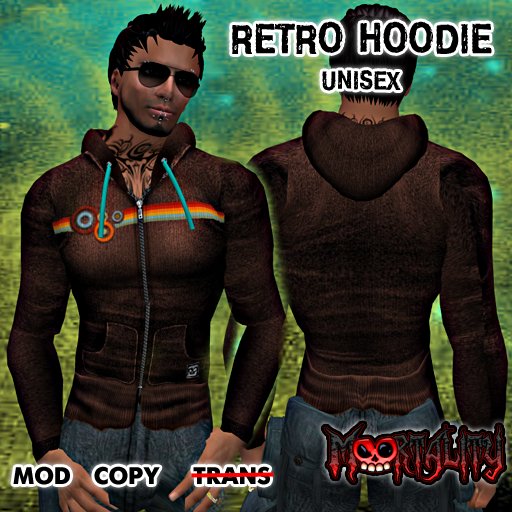 ::MORTALITY:: RETRO HOODIE