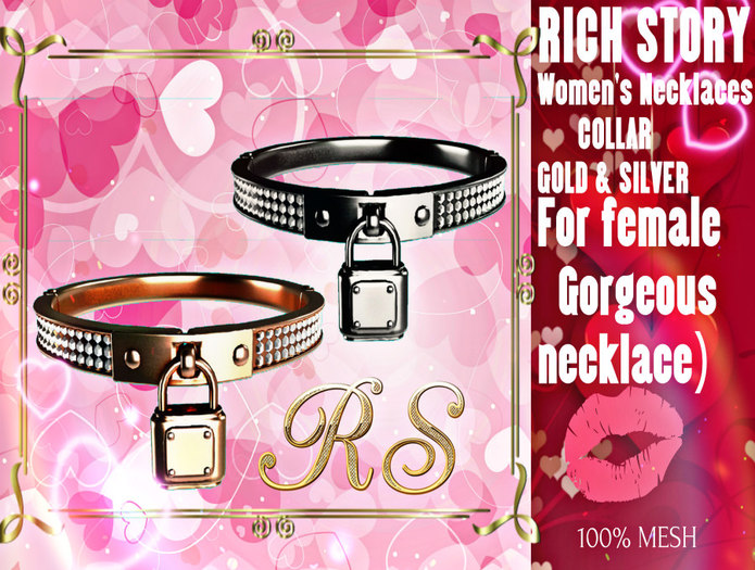 [RS]Women's Necklaces COLLAR  GOLD & SILVER
