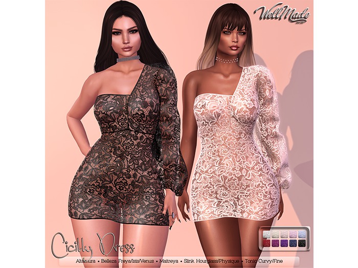 [WellMade] Cicilly Dress