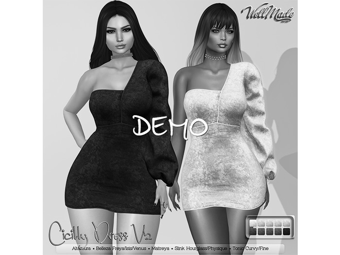 [WellMade] Cicilly Dress V2 DEMO