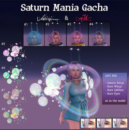 SaturnMania Gacha LOOT BOX *REZZtoUNPACK*