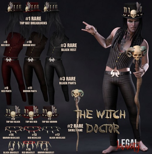 Legal Insanity - TWD* #06 Top Hat Red