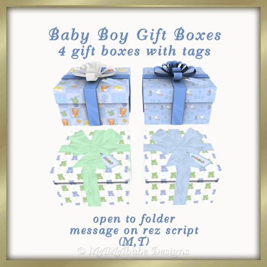 Baby Boy Gift Boxes v22
