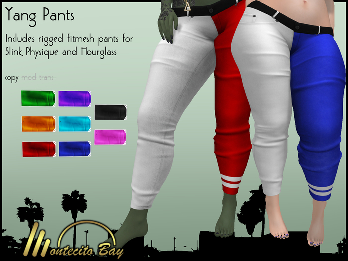 ( / / / ) Yang Pants :: Slink