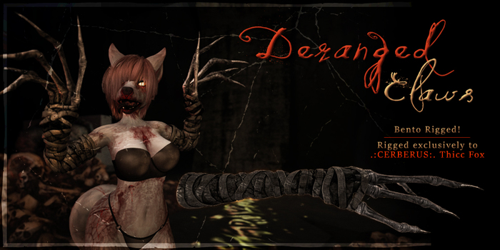 ::Static:: Deranged Claws {Bento} Thicc Fox