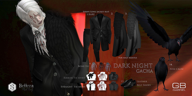 4.::GB:: Bone tie (Silver) (Signature)