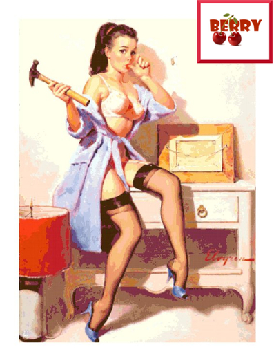 Vintage Pin Up Poster 9
