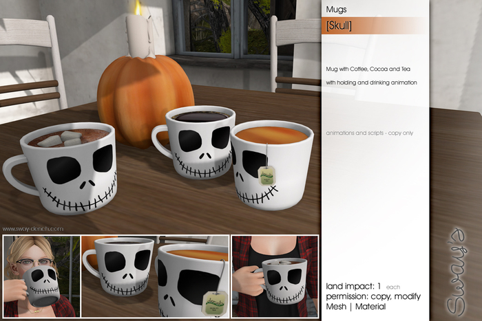 Sway's [Skull] Mugs