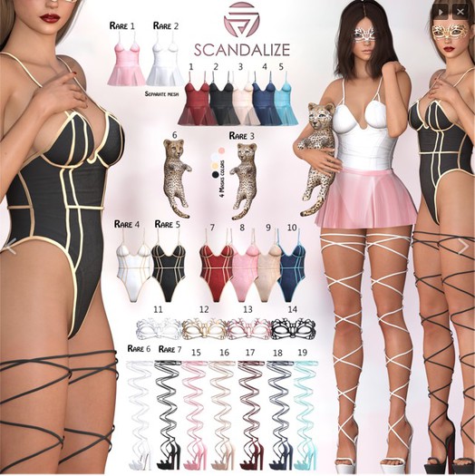 Scandalize.SEDUCTION.Mask Black