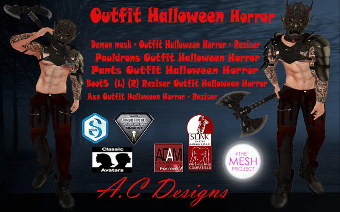 Outfit Halloween Horror