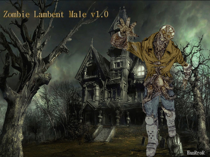 ***HanRRoRl! Zombie Lambent Male V1.0
