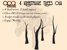 Four dead trees, 2 LI - OPQ 4 Nightmare Trees 01a