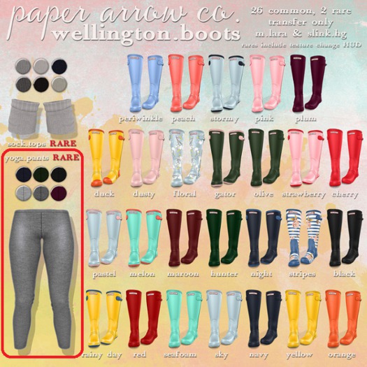 paper.arrow.co yoga.pants (m.lara) RARE