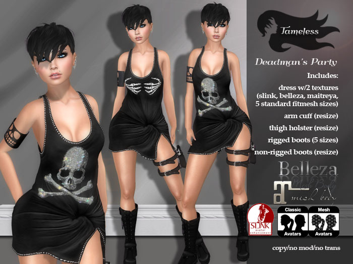 Tameless Deadman's Party Outfit